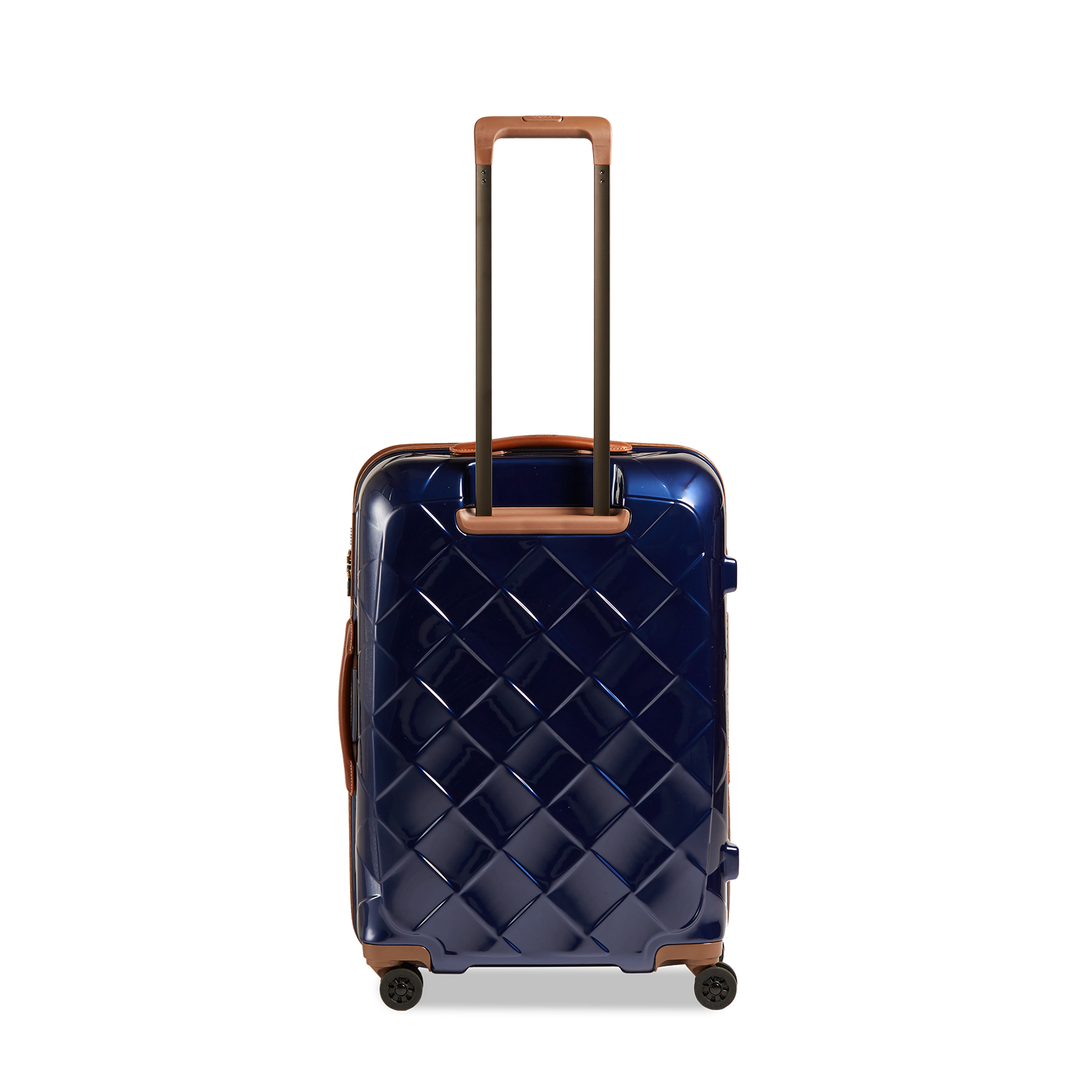 Leather&More M - TSA Hartschalen-Koffer (bis Schloss Rollen, 4 blue 66cm),